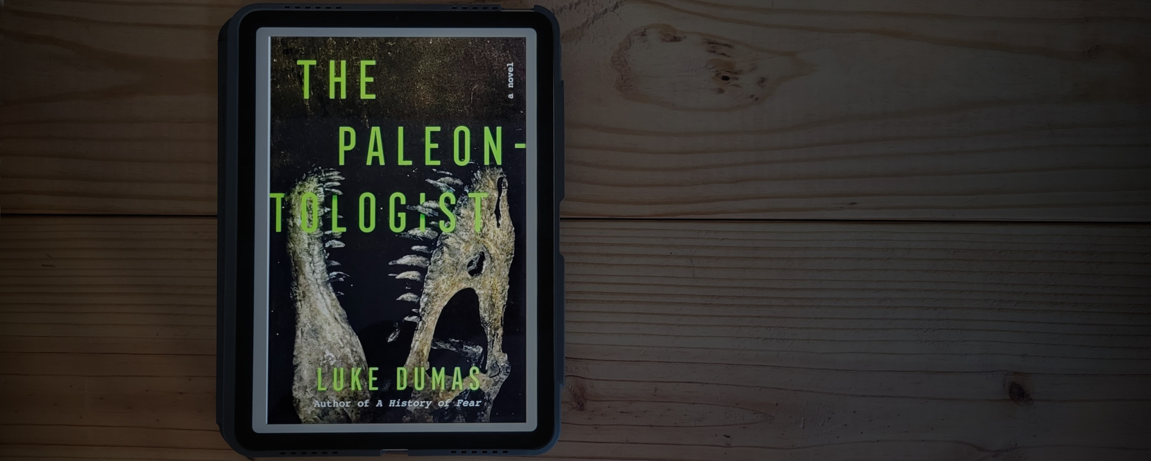 Book Review The Paleontologist by Luke Dumas